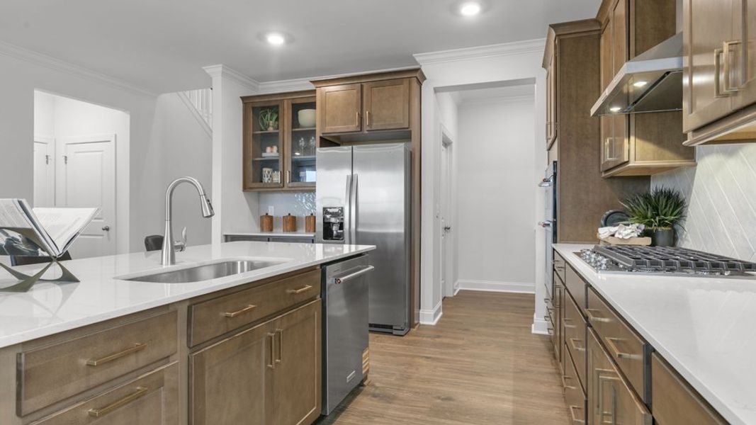 Furnished interior in a model home at Kalas Falls in Wake Forest (Image 12). Furnished interior in a model home at Kalas Falls in Wake Forest (Image 12).