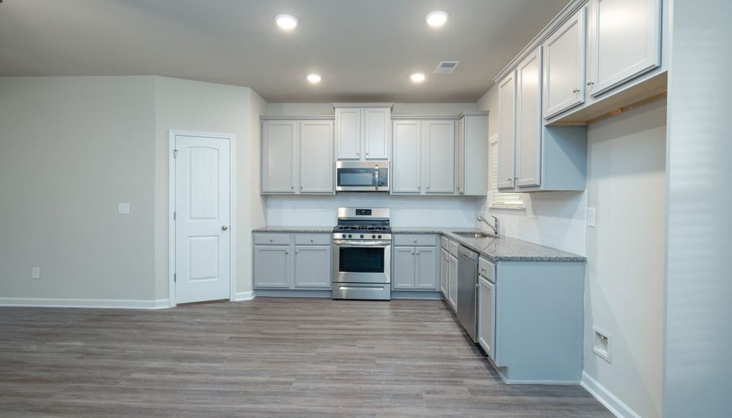 Furnished interior in a model home at Turtle Creek Villas in Winder (Image 23). Furnished interior in a model home at Turtle Creek Villas in Winder (Image 23).