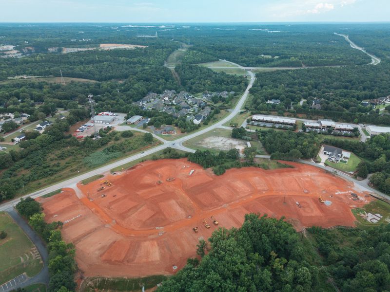 Site preparation and early development at Saluda Ridge in Piedmont, SC (Image 13).