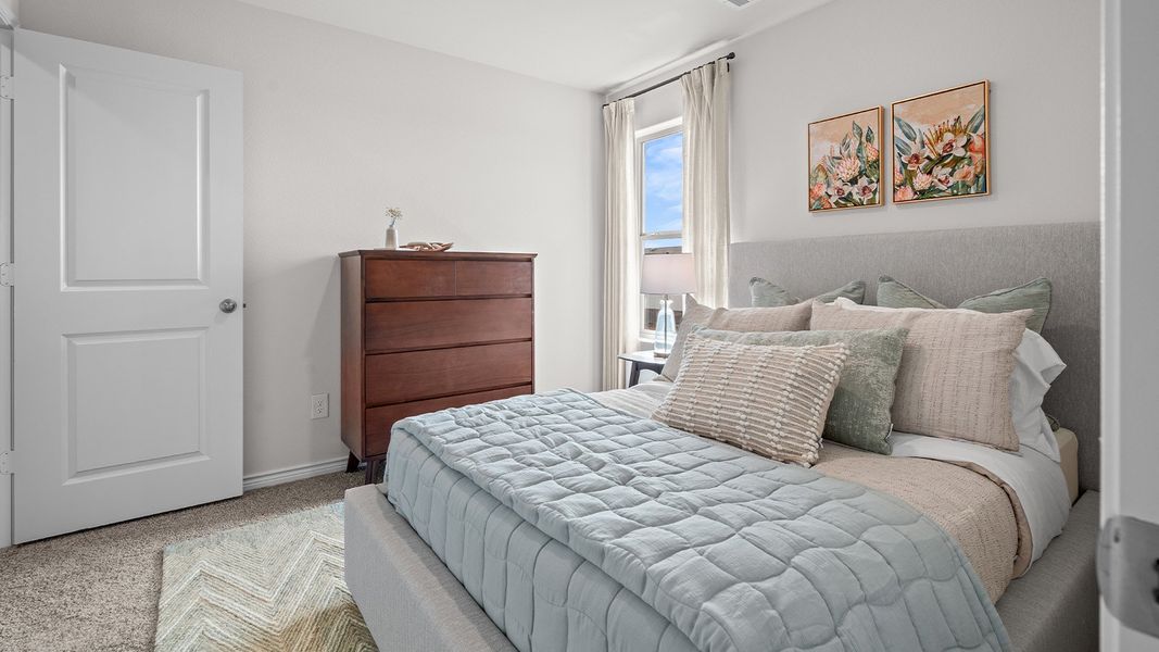 Furnished interior in a model home at California Meadows in Arlington (Image 19). Furnished interior in a model home at California Meadows in Arlington (Image 19).
