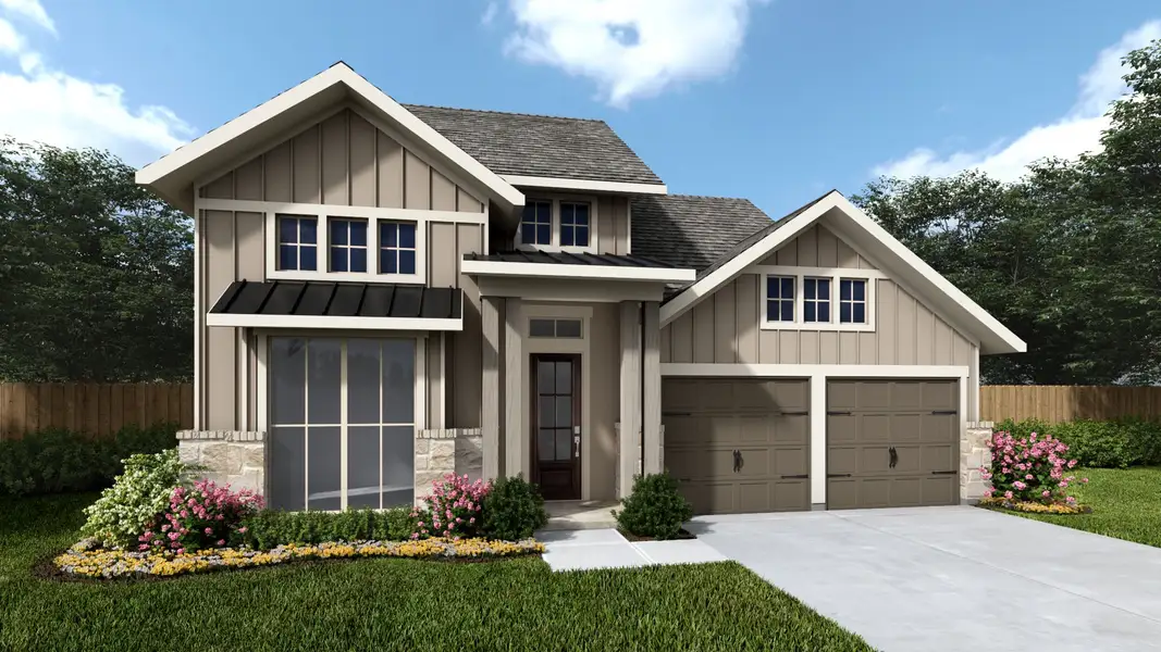 Front exterior of a home in the Woodhavyn community, located in Magnolia, TX (Image 2). Front exterior of a home in the Woodhavyn community, located in Magnolia, TX (Image 2).