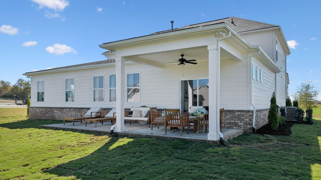 Exterior details of a home in Reserve at Hickory Ridge, Columbia (Image 4).