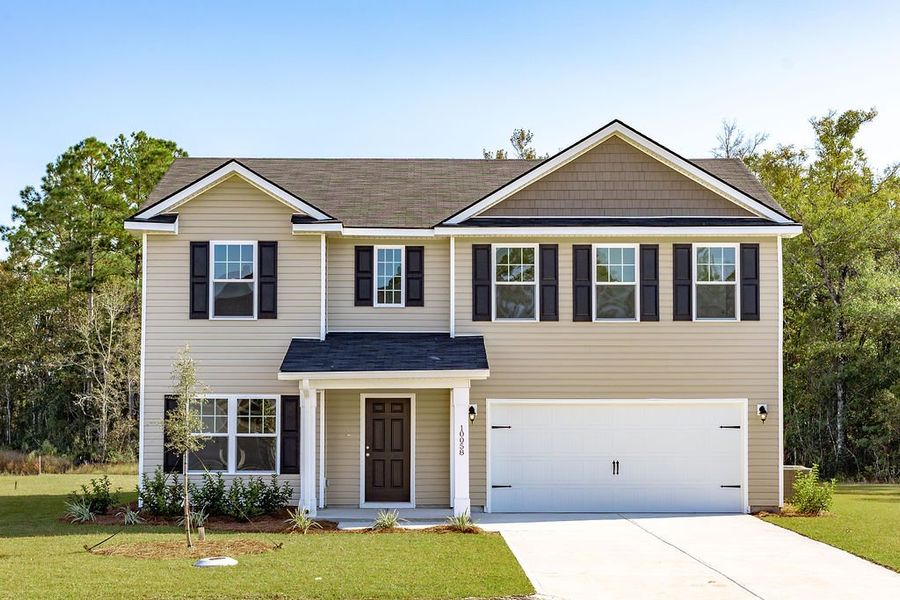 Front exterior of a home in the Sweetwater community, located in Brunswick, GA (Image 12).