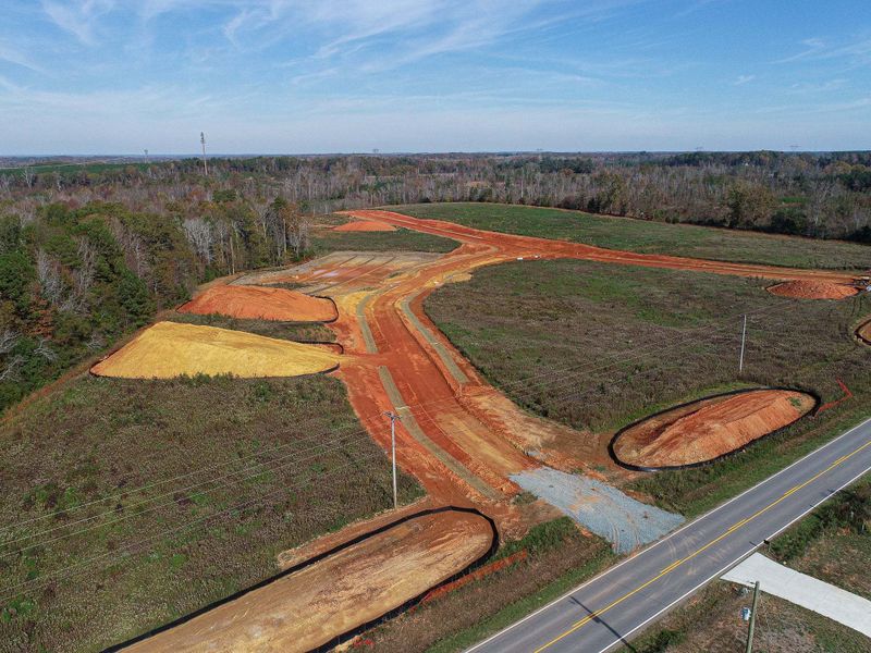 Site preparation and early development at Windermere Farms in Waxhaw, NC (Image 20).