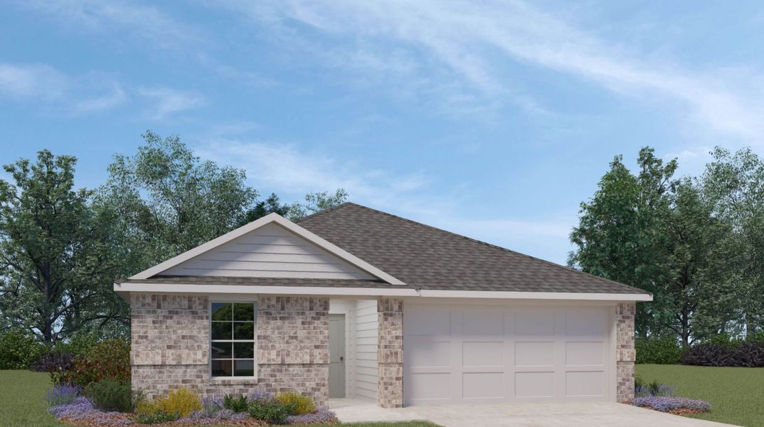 Front exterior of a home in the Bridges Mill community, located in Corpus Christi, TX (Image 17).