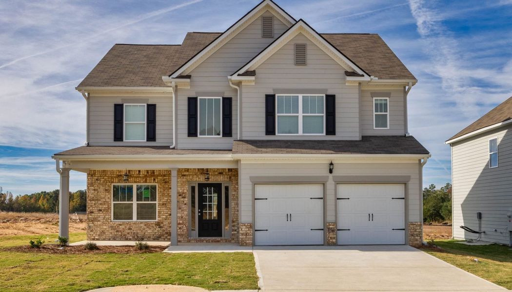 Front exterior of a home in the Garden Walk community, located in Jackson, GA (Image 10). Front exterior of a home in the Garden Walk community, located in Jackson, GA (Image 10).