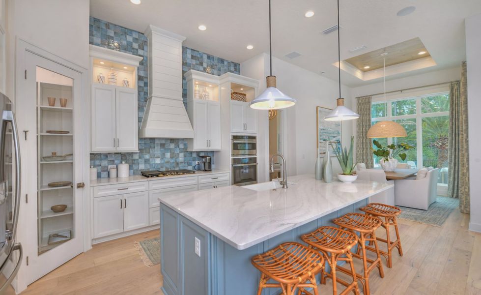 Furnished interior in a model home at Seabrook Village II in Nocatee (Image 5). Furnished interior in a model home at Seabrook Village II in Nocatee (Image 5).