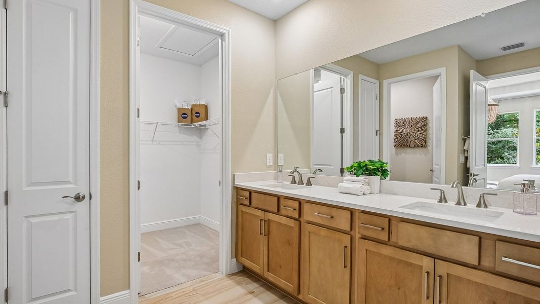 Furnished interior in a model home at Hammock at Two Rivers in Zephyrhills (Image 78).