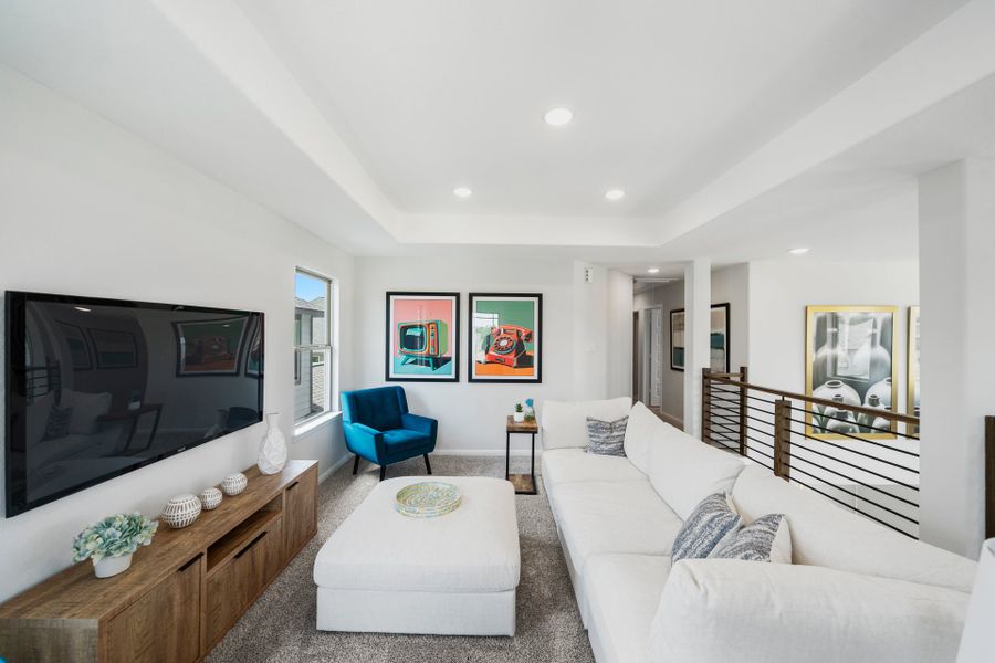 Bluebonnet Village Model Home - Mansfield - Game Room