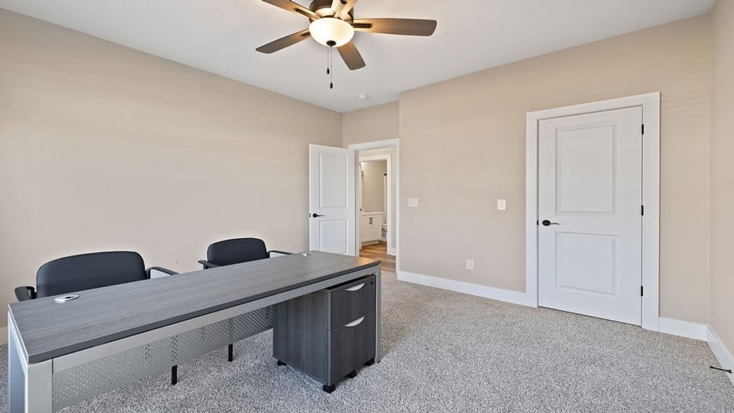 Furnished interior in a model home at Shadowood in Seneca (Image 6).