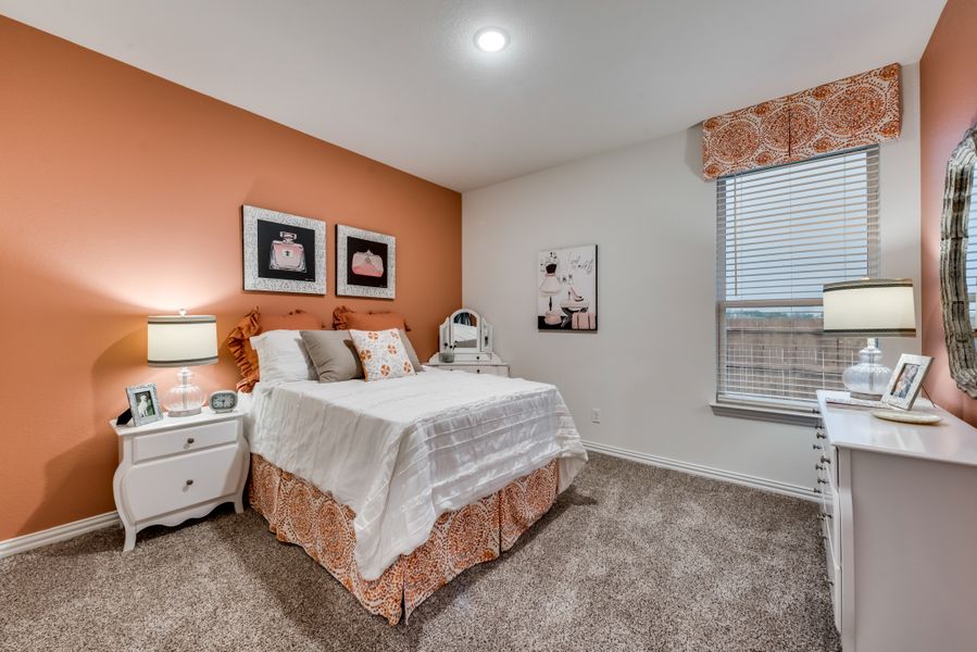 Furnished interior in a model home at Green Meadows in Anna (Image 30).