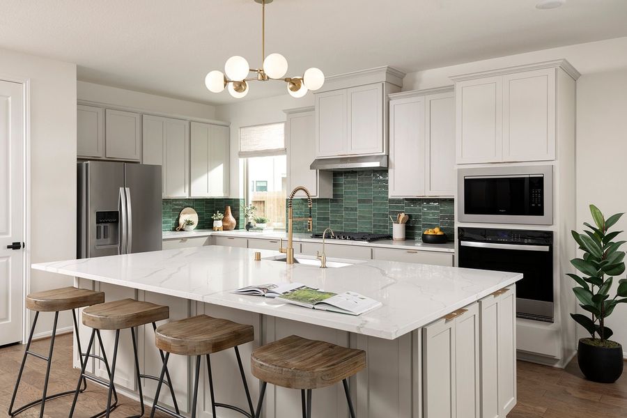 Furnished interior in a model home at The Meadows at Imperial Oaks in Conroe (Image 10). Furnished interior in a model home at The Meadows at Imperial Oaks in Conroe (Image 10).