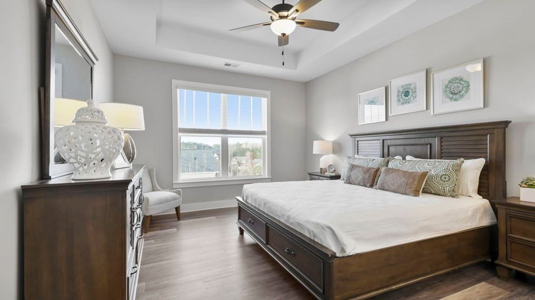 Furnished interior in a model home at Shadowood in Seneca (Image 29).