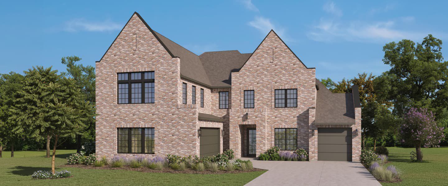 Front exterior of a home in the Park Place community, located in Prosper, TX (Image 4).