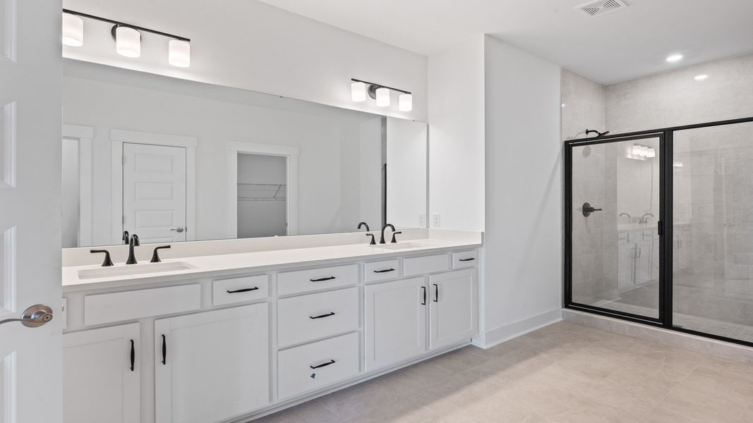 Furnished interior in a model home at Ballam Oaks in Mount Pleasant (Image 16).