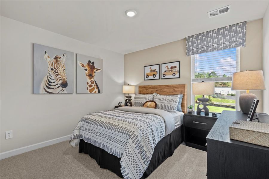 Furnished interior in a model home at Shiloh Valley in Piedmont (Image 14).