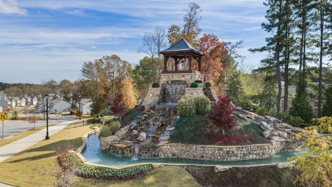 Entrance to the Braselton Village community in Braselton, GA, featuring signage and landscaping (Image 24).