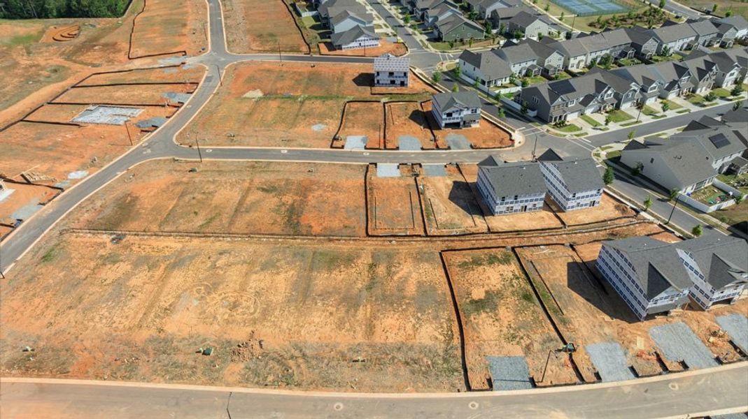 Site preparation and early development at Collins Ridge in Hillsborough, NC (Image 39).