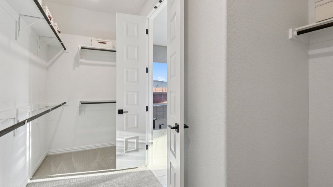 Furnished interior in a model home at Sunflower Ridge in New Braunfels (Image 35).