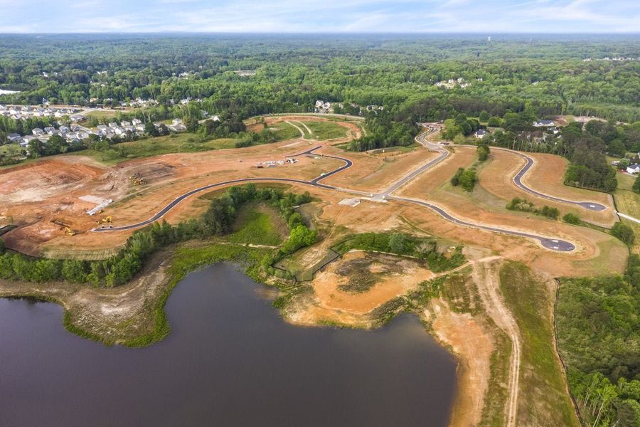 Site preparation and early development at Savannah Lakes in Hiram, GA (Image 60).