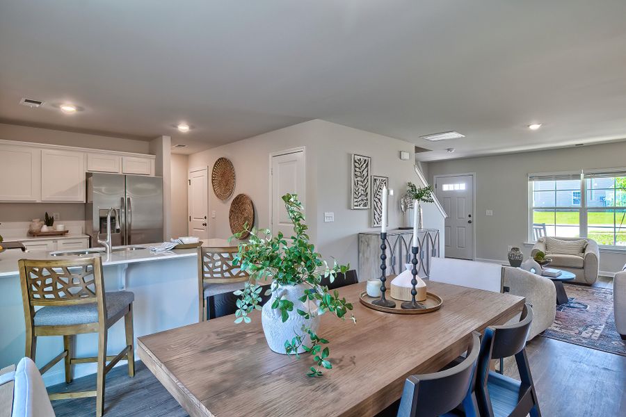 Furnished interior in a model home at Hunters Branch in Hopkins (Image 15).