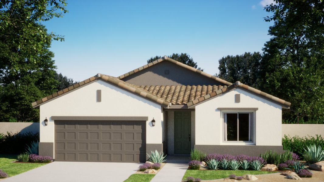 Spanish Elevation | Falcon | Wildera – Valley Series | New Homes in San Tan Valley, AZ | Landsea Homes