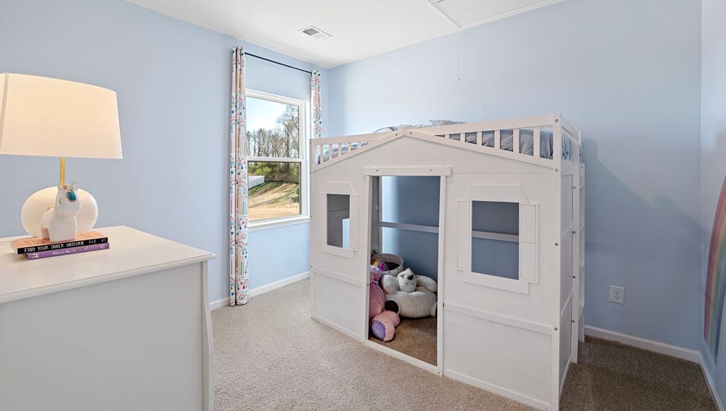 Furnished interior in a model home at Spring Ridge in Anderson (Image 5).