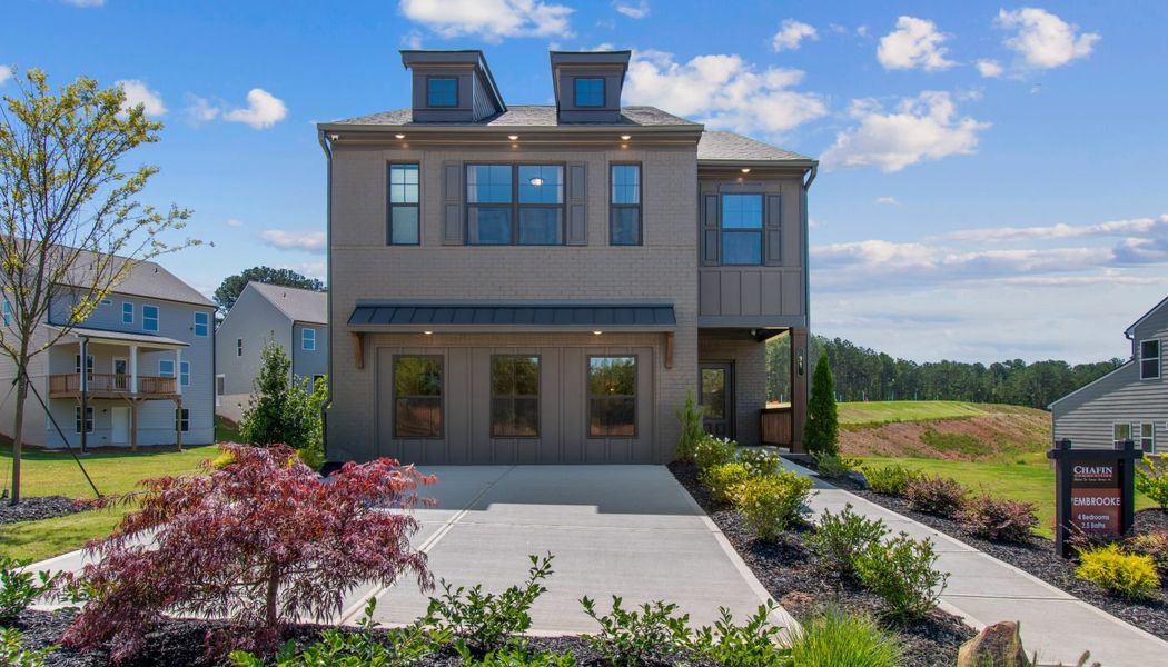 Front exterior of a home in the Kentmere community, located in Auburn, GA (Image 16).