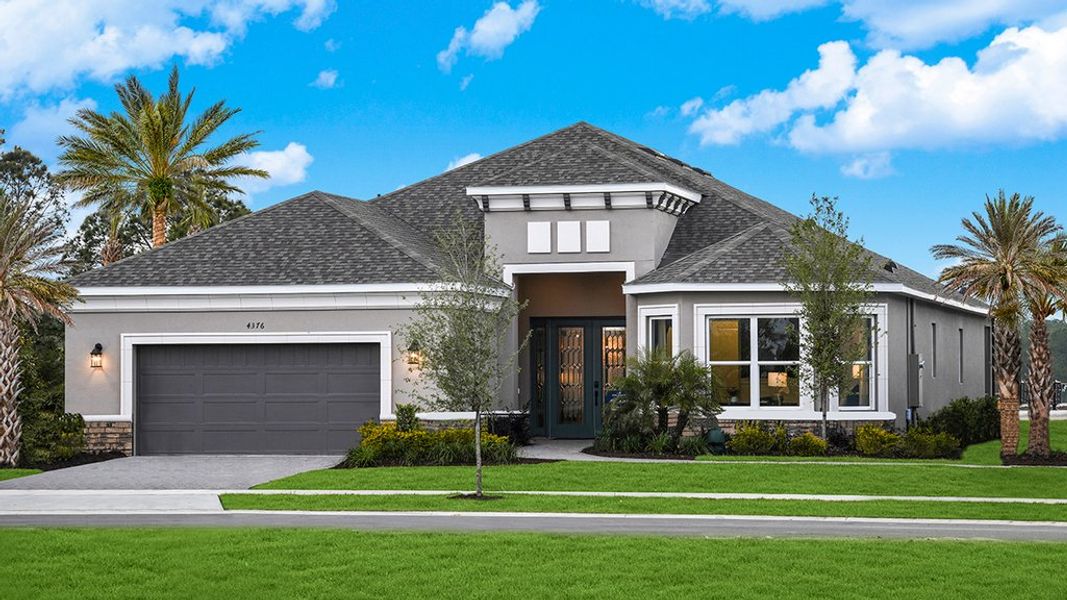 Front exterior of a home in the Esplanade at Westview community, located in Kissimmee, FL (Image 2).