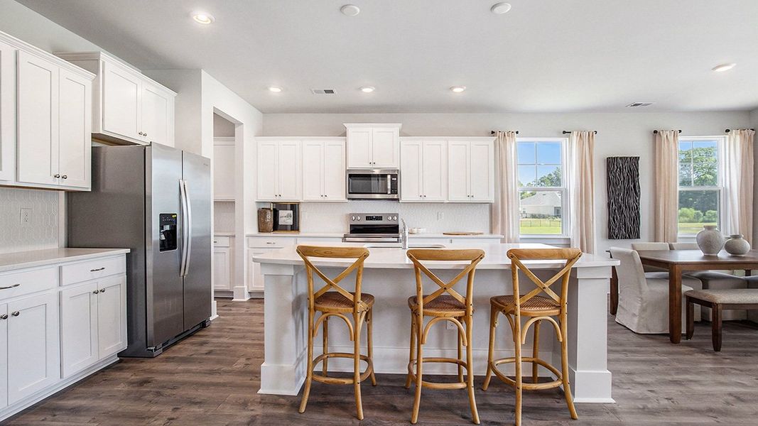 Furnished interior in a model home at The Forest at Black Bear in Longs (Image 7).