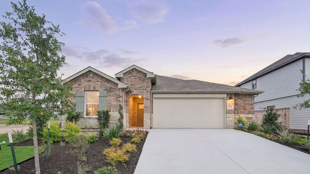 Front exterior of a home in the Briarwood community, located in Elgin, TX (Image 3).