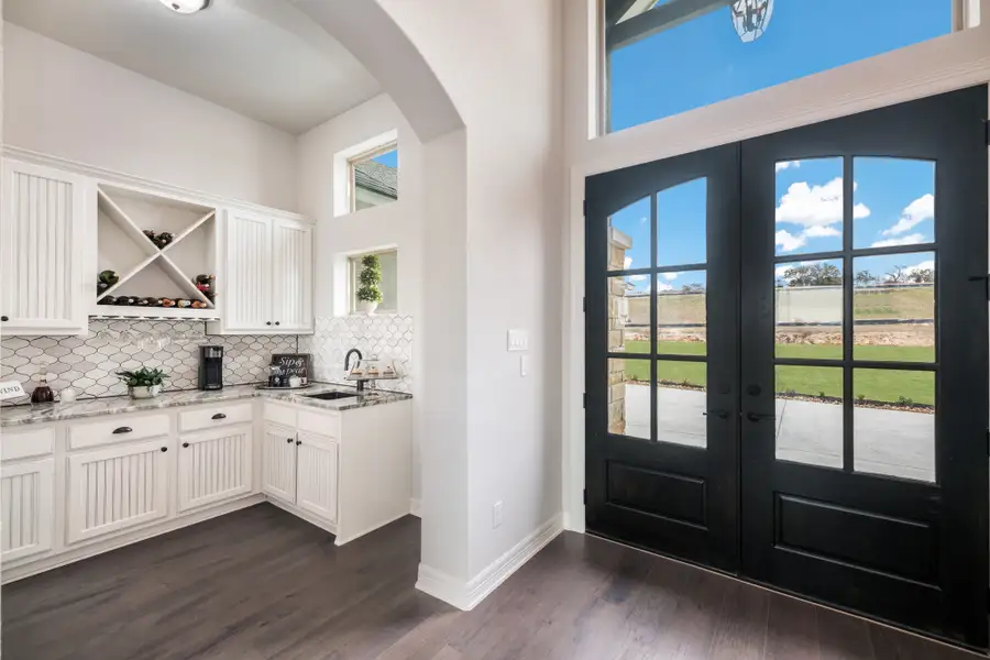 Furnished interior in a model home at Harvest Hills in Marion (Image 2). Furnished interior in a model home at Harvest Hills in Marion (Image 2).