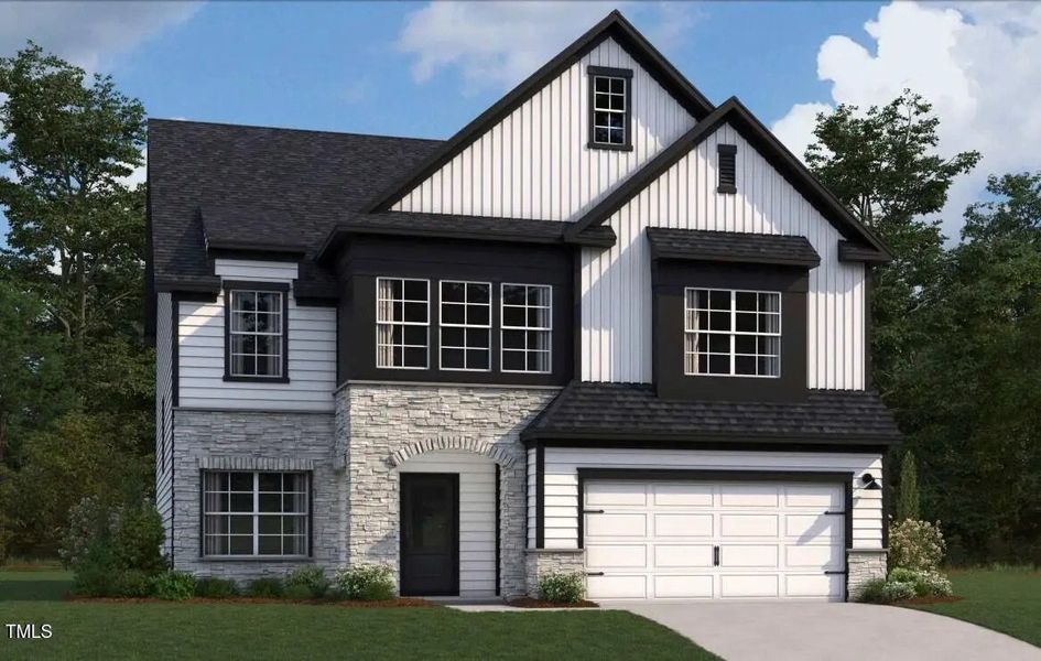 Image 16 of the Crescent Mills master-planned community in Clayton, NC.