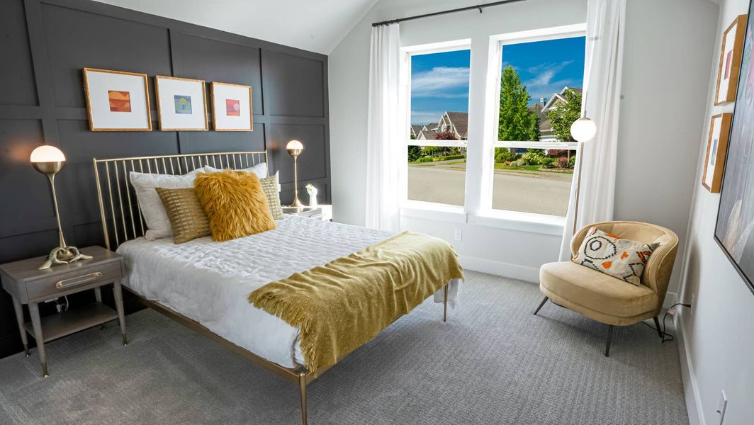 Furnished interior in a model home at Llano Springs in Midlothian (Image 10). Furnished interior in a model home at Llano Springs in Midlothian (Image 10).