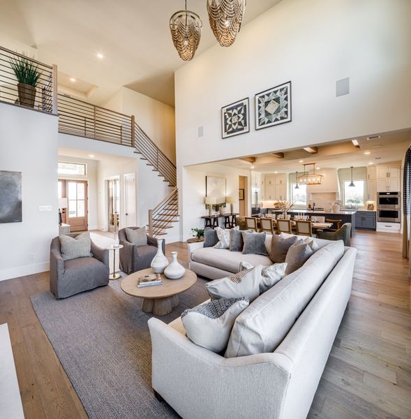 Furnished interior in a model home at Heath Golf and Yacht Club in Heath (Image 18). Furnished interior in a model home at Heath Golf and Yacht Club in Heath (Image 18).