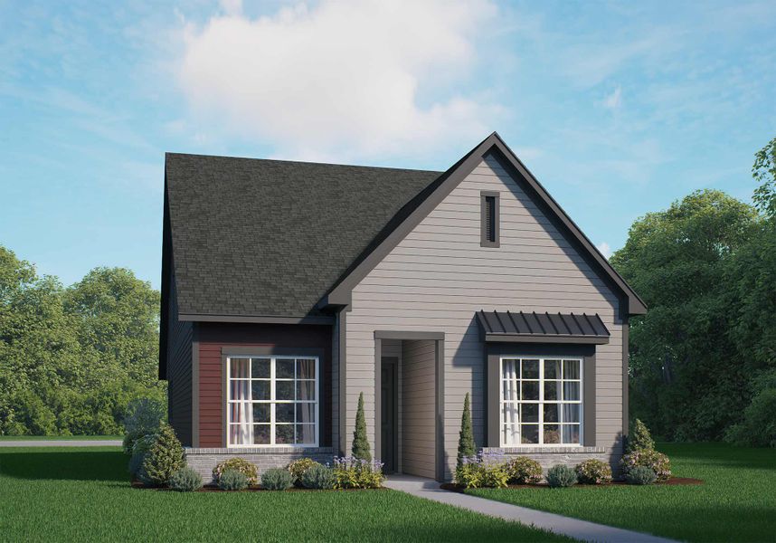Front exterior of a home in the Jubilee - Grove Row Collection community, located in Hockley, TX (Image 3).