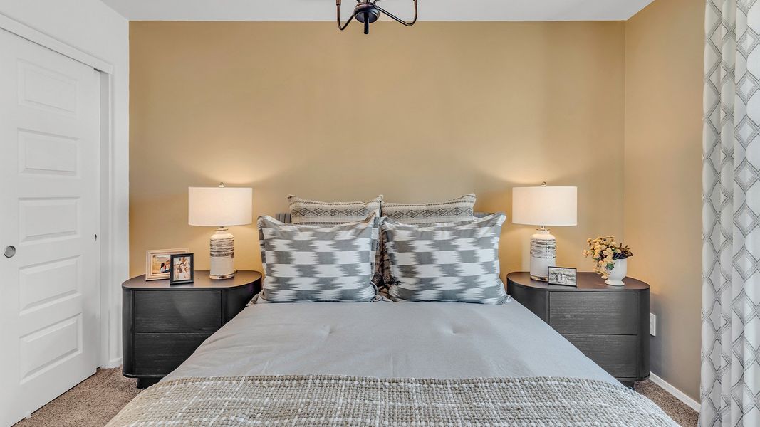 Furnished interior in a model home at Coronet at Gladden Farms in Marana (Image 81).