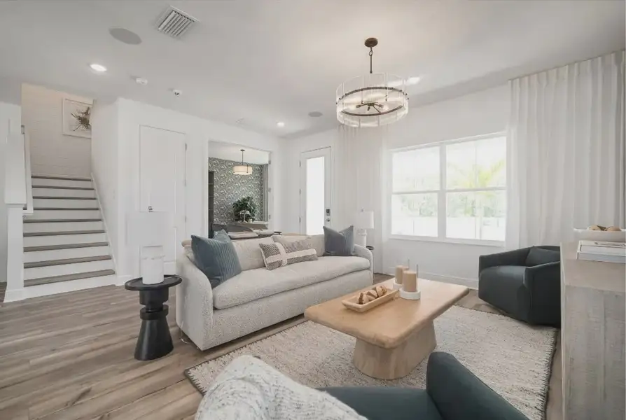 Furnished interior in a model home at Waterset in Apollo Beach (Image 60). Furnished interior in a model home at Waterset in Apollo Beach (Image 60).
