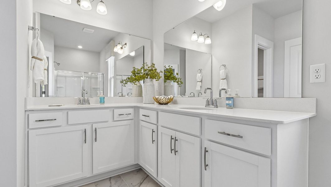 Furnished interior in a model home at Shell Pointe in Gilbert (Image 21).