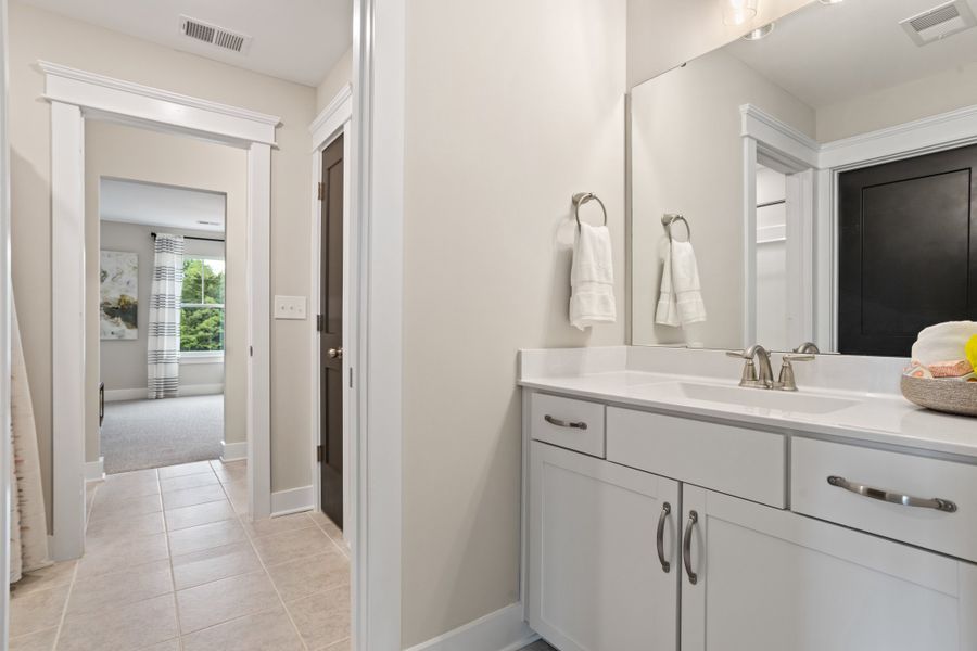 Furnished interior in a model home at Harrington in Greenville (Image 13). Furnished interior in a model home at Harrington in Greenville (Image 13).