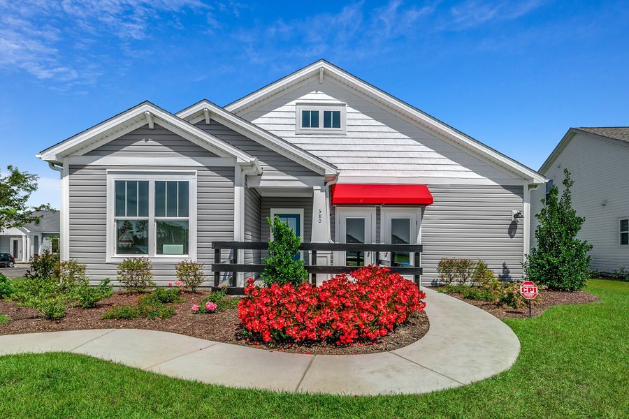 Front exterior of a home in the Sunset Landing community, located in Little River, SC (Image 3).