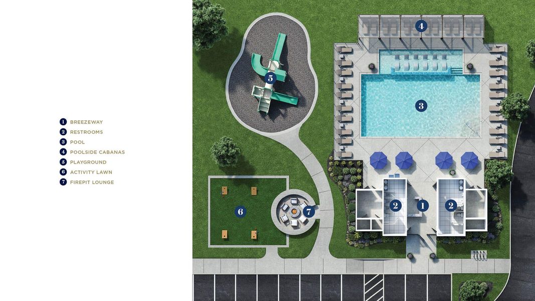 Tomlinson Pointe amenity site plan Tomlinson Pointe amenity site plan