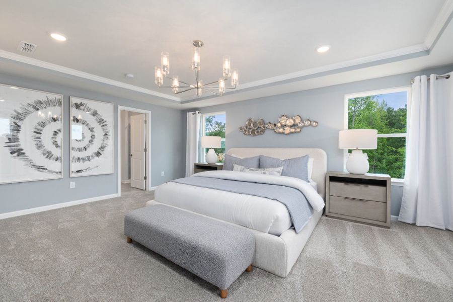 Bright and Airy Owner's Suite