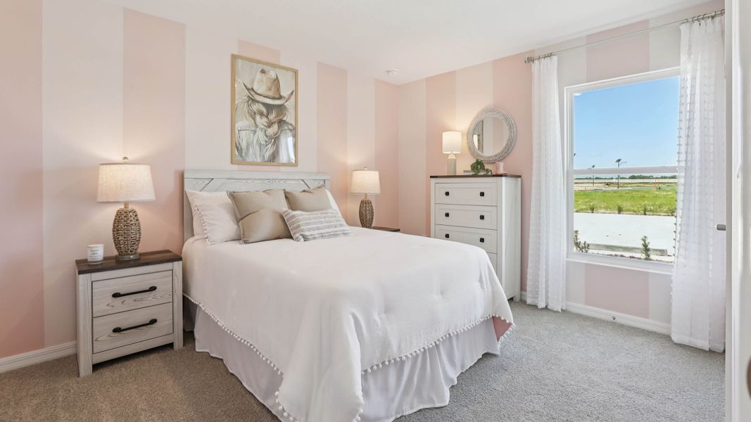 Furnished interior in a model home at Triumph South in Wildwood (Image 13). Furnished interior in a model home at Triumph South in Wildwood (Image 13).