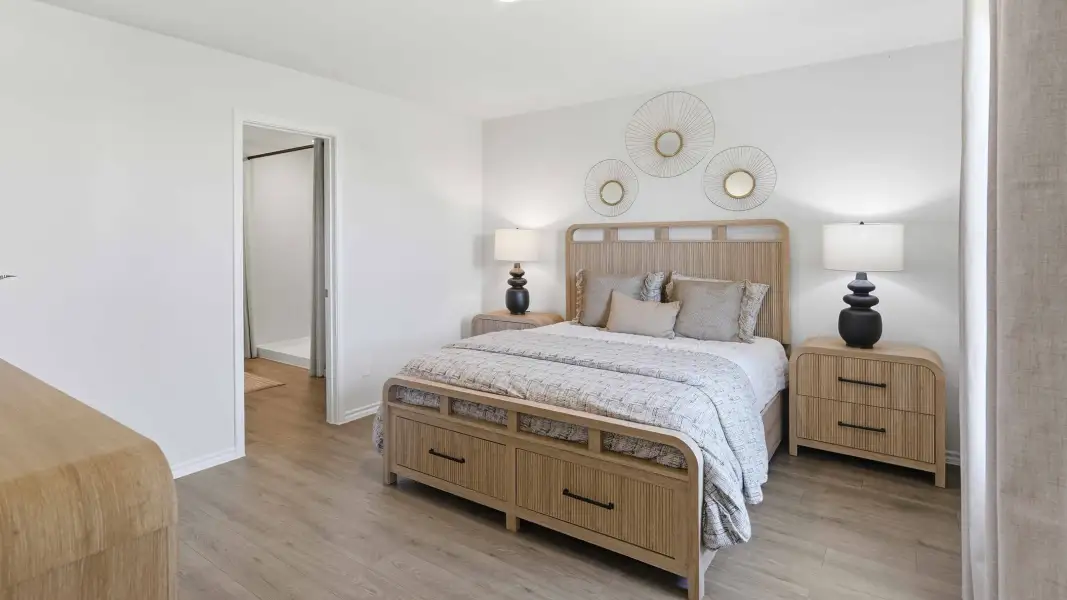 Furnished interior in a model home at Walden Pond West in Forney (Image 5). Furnished interior in a model home at Walden Pond West in Forney (Image 5).