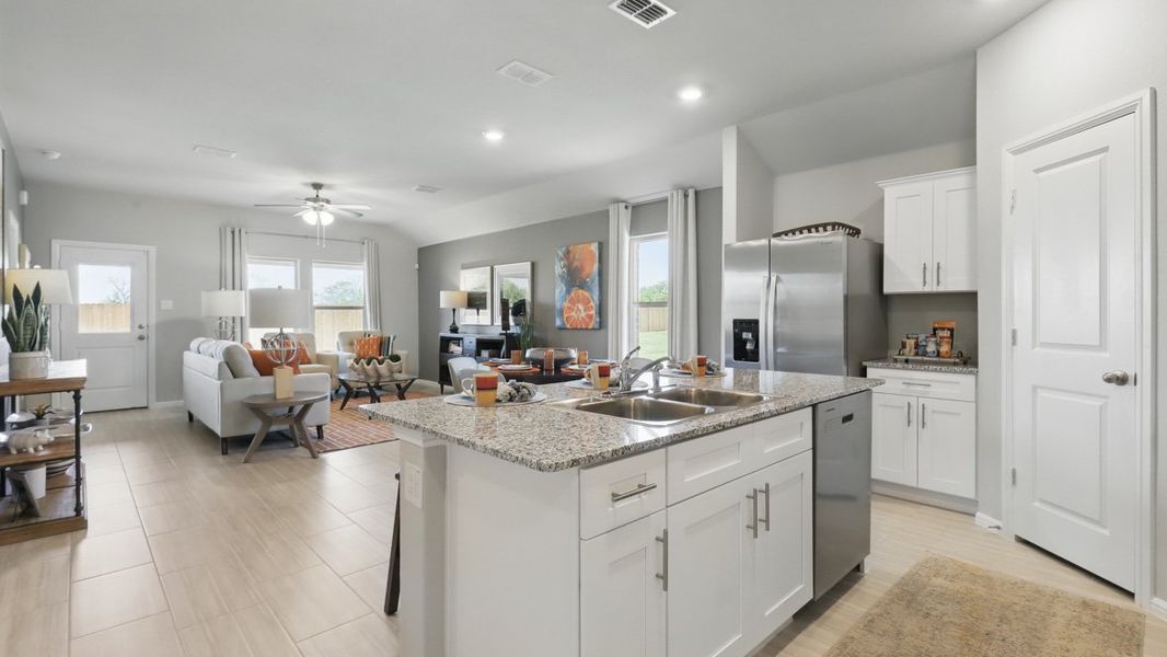 Furnished interior in a model home at Sandy Beach in Azle (Image 9). Furnished interior in a model home at Sandy Beach in Azle (Image 9).