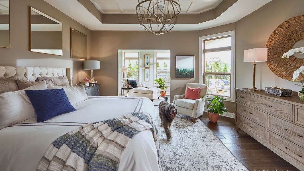 Furnished interior in a model home at The Courtyards at Walters Farm in Huntersville (Image 9). Furnished interior in a model home at The Courtyards at Walters Farm in Huntersville (Image 9).