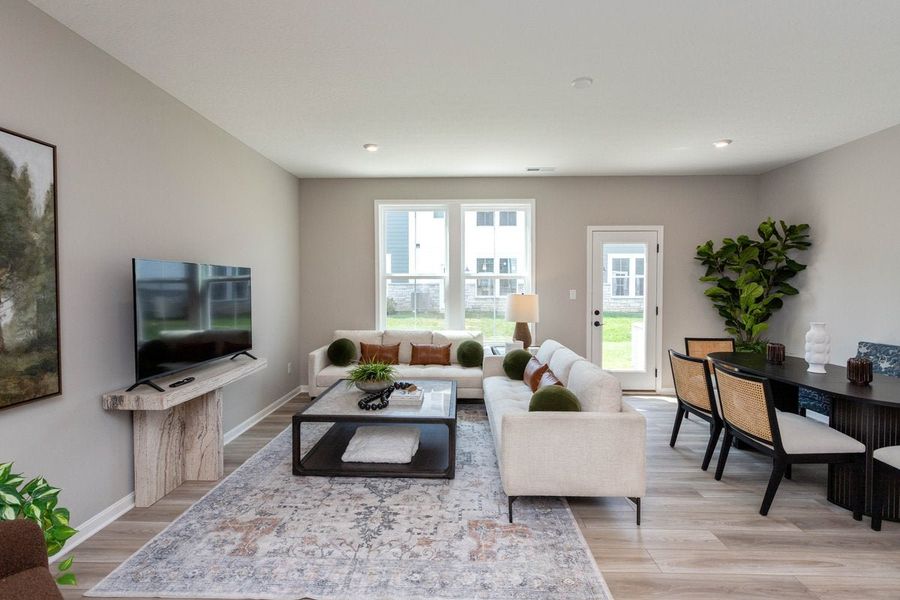Furnished interior in a model home at Pelican Station in Panama City (Image 5).
