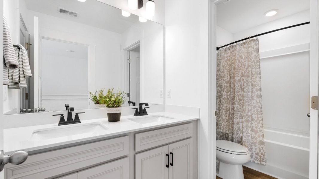 Furnished interior in a model home at Foxbank in Gray Court (Image 41). Furnished interior in a model home at Foxbank in Gray Court (Image 41).