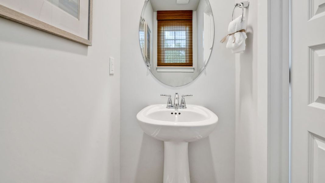 Furnished interior in a model home at Saltgrass Landing in Winnabow (Image 13).